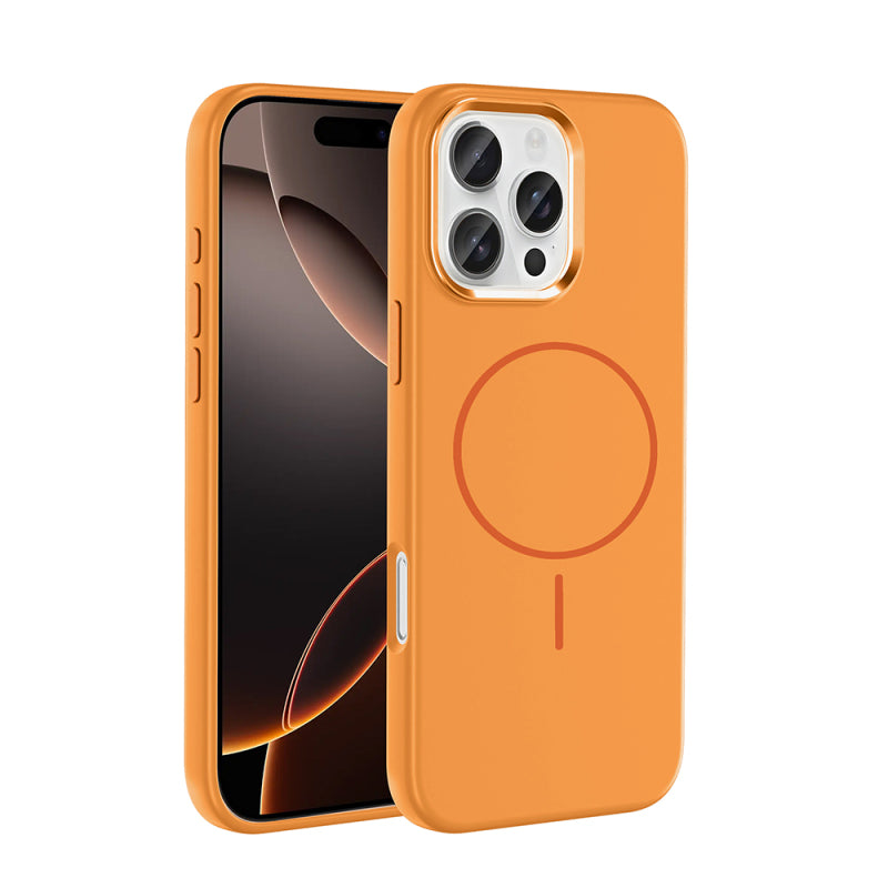 iPhone 11 Kılıf M-Safe Şarj Özellikli Metal Kamera Çerçeveli Edi Silikon Kapak