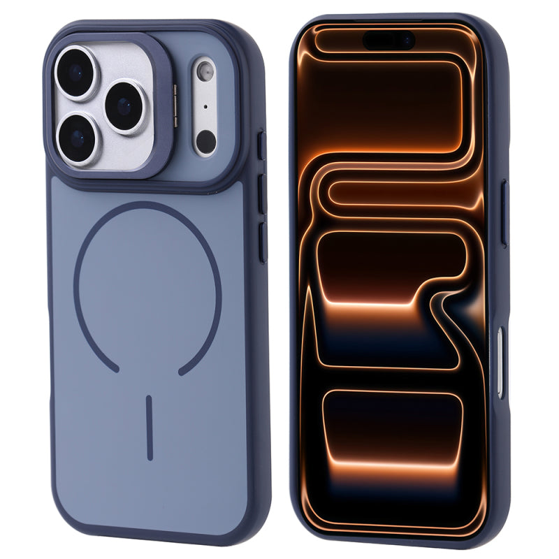 iPhone 17 Kılıf M-safe Şarj Özellikli Kamera Standlı Notron Kapak