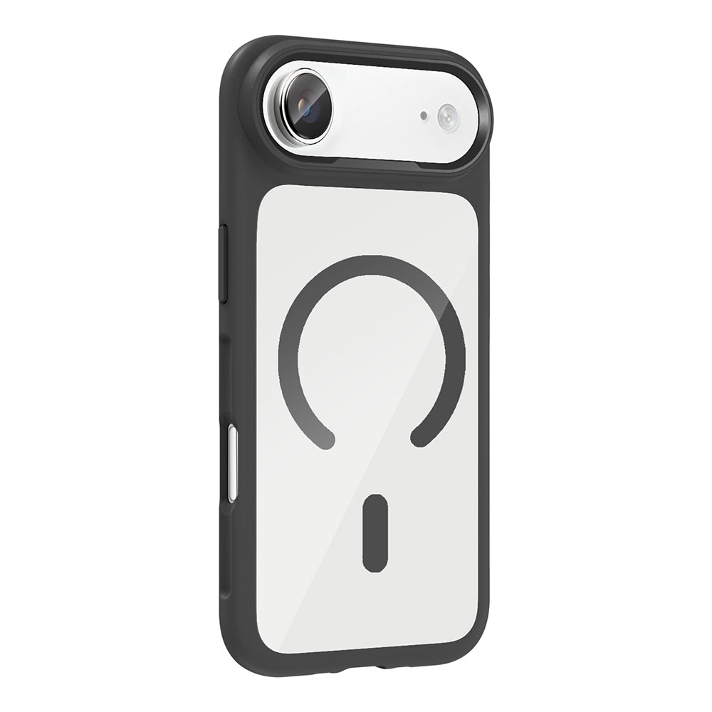 Apple iPhone 17 Air Kılıf M-Safe Şarj Özellikli Metal Kamera Çerçeveli Tiko Kapak