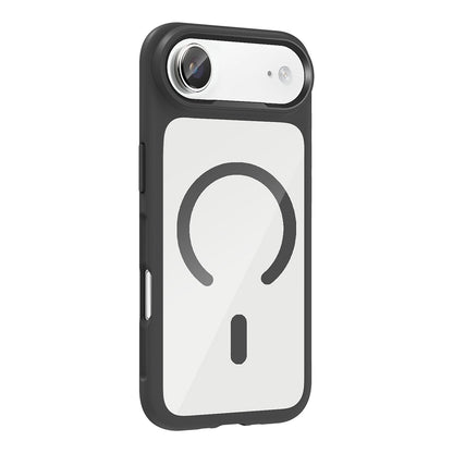 Apple iPhone 17 Air Kılıf M-Safe Şarj Özellikli Metal Kamera Çerçeveli Tiko Kapak