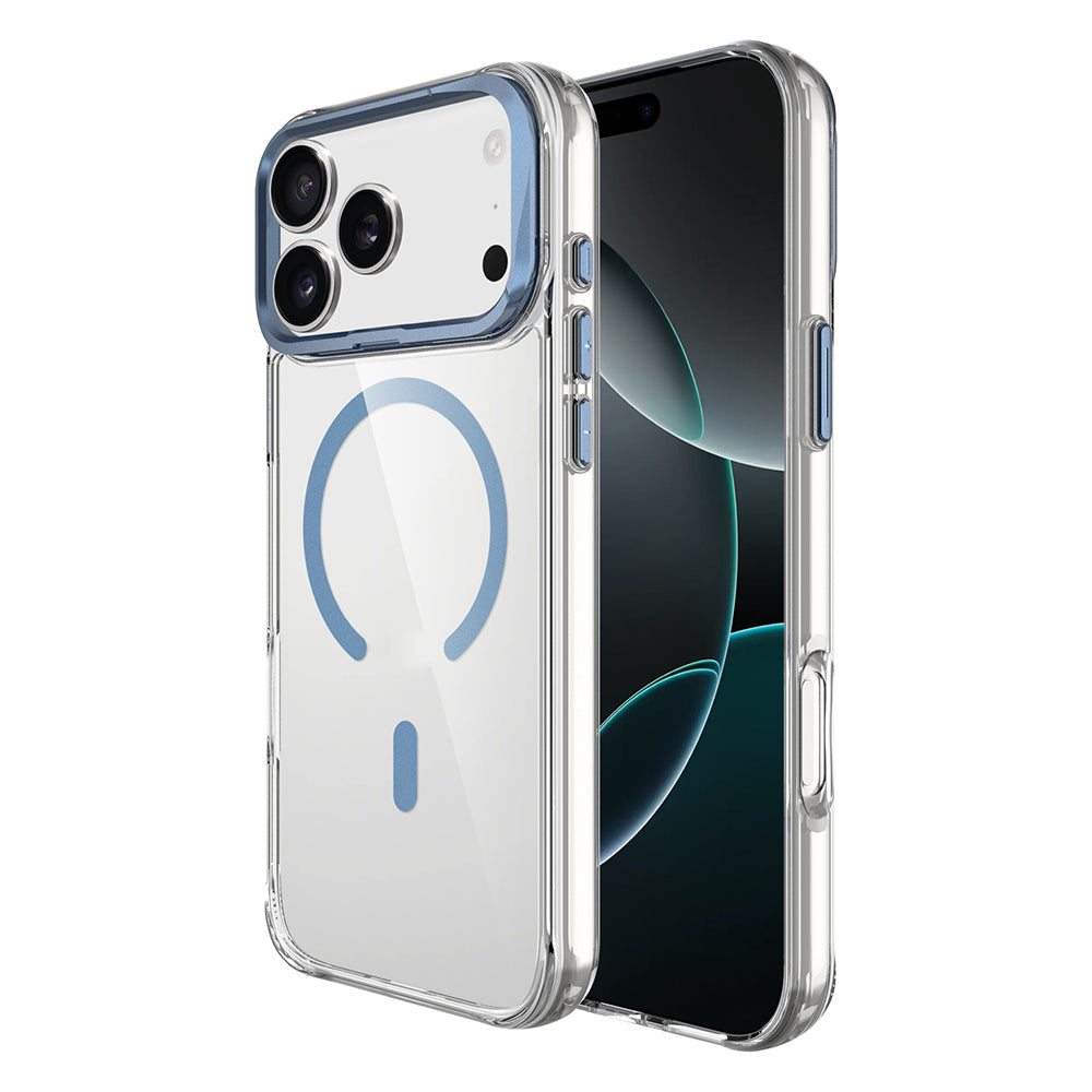 Apple iPhone 17 Pro Kılıf M-safe Şarj Özellikli Airbagli Kamera Standlı Azor Kapak