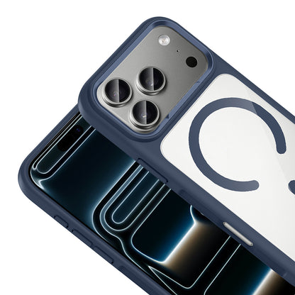 Apple iPhone 17 Pro Kılıf M-Safe Şarj Özellikli Metal Kamera Çerçeveli Tiko Kapak