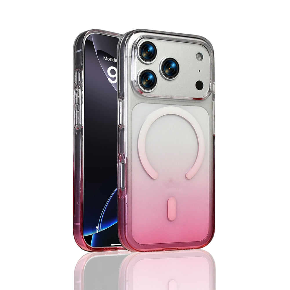 Apple iPhone 17 Kılıf M-Safe Şarj Özellikli Septik Silikon Kapak
