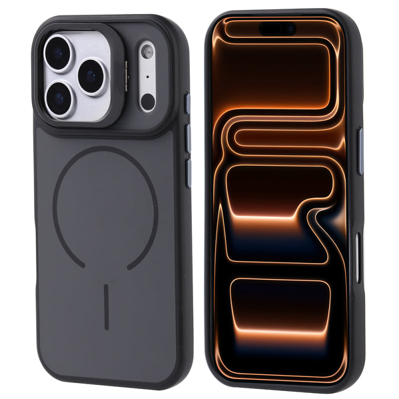 iPhone 17 Kılıf M-safe Şarj Özellikli Kamera Standlı Notron Kapak