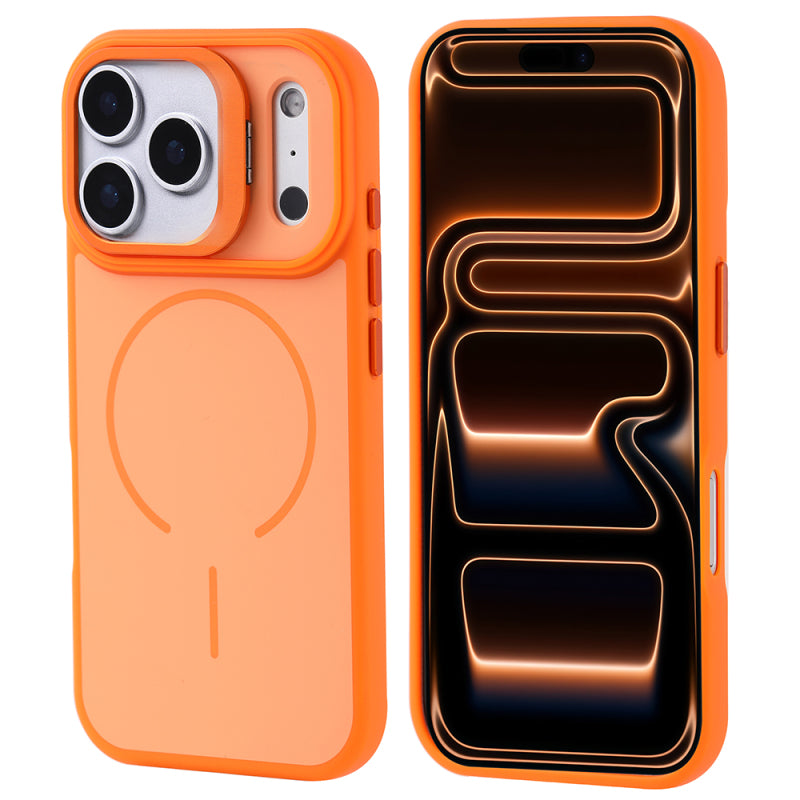 iPhone 17 Kılıf M-safe Şarj Özellikli Kamera Standlı Notron Kapak