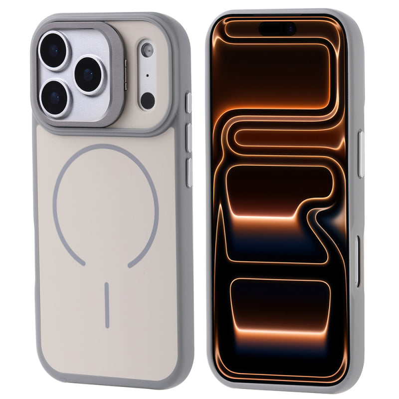 iPhone 17 Kılıf M-safe Şarj Özellikli Kamera Standlı Notron Kapak