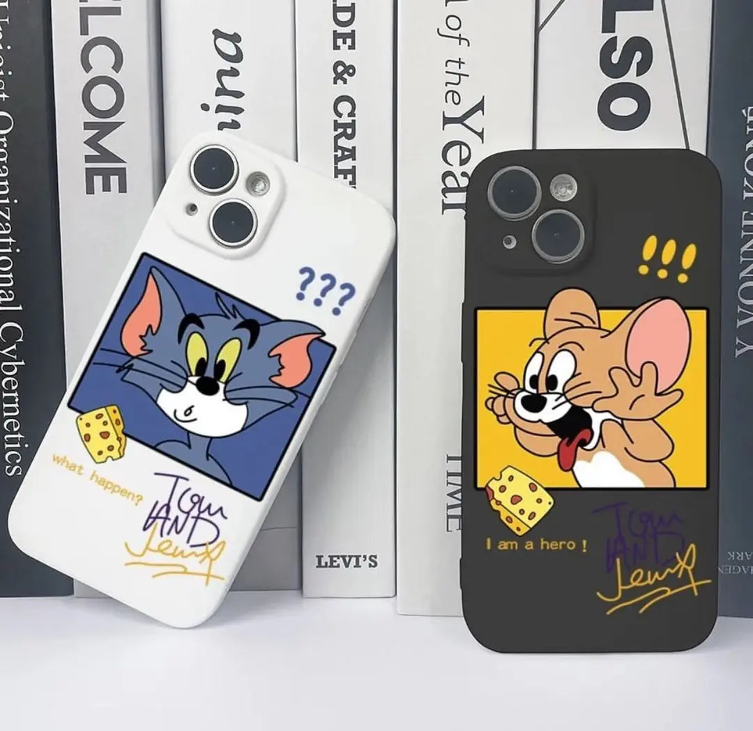 TOM JERRY HERO BFF & SEVGİLİ COUPLE BASKILI LANSMAN PREMİUM KILIF