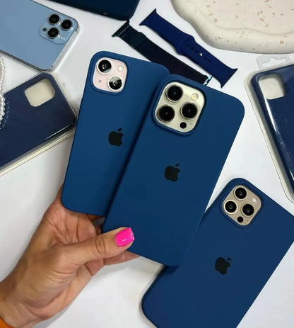 İPhone 16 Plus Apple Logolu Lansman İçi Süet Kılıflar