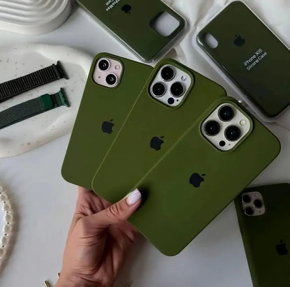 İPhone 16 Plus Apple Logolu Lansman İçi Süet Kılıflar