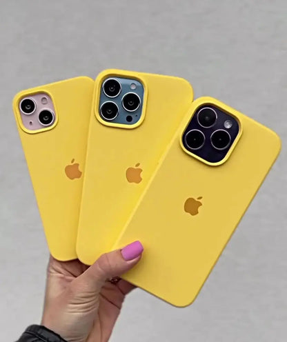 İPhone 16 Plus Apple Logolu Lansman İçi Süet Kılıflar