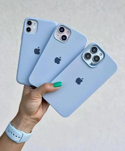 İPhone 16 Plus Apple Logolu Lansman İçi Süet Kılıflar
