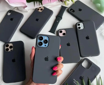 İPhone 16 Plus Apple Logolu Lansman İçi Süet Kılıflar