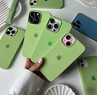 İPhone 16 Plus Apple Logolu Lansman İçi Süet Kılıflar