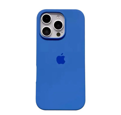 İPhone 16 Plus Apple Logolu Lansman İçi Süet Kılıflar