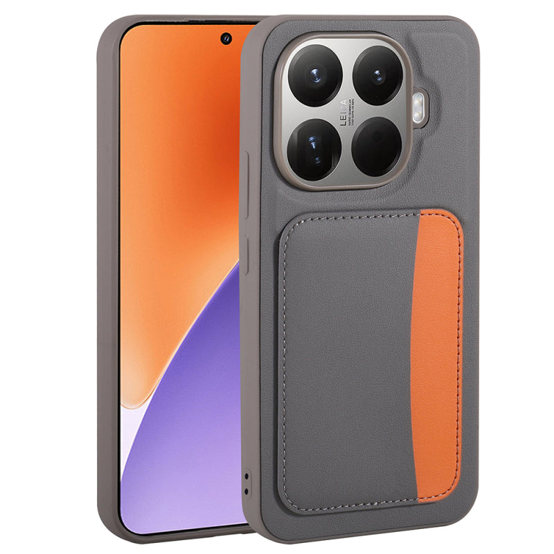 iPhone 16 Pro Max Kılıf Kartlıklı X-Kart Silikon Kapak